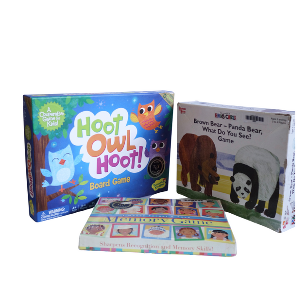 Toybrary Mini Game Set Themed Toy Box Rent Heron