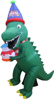 7 Foot Tall Inflatable Dinosaur