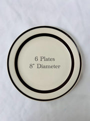 Appetizer Plates: Earth Tones (23)