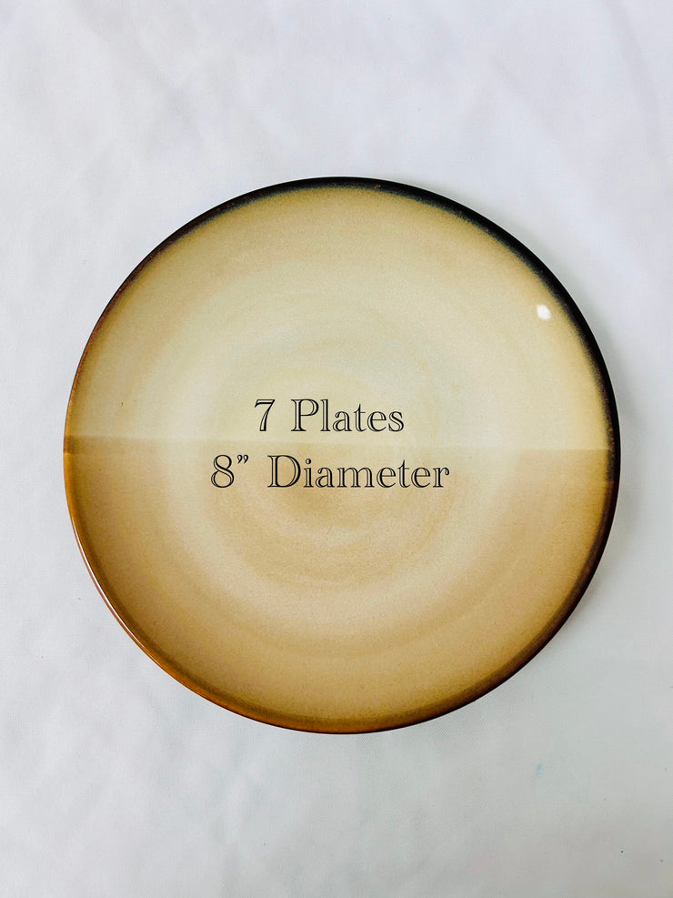 Appetizer Plates: Earth Tones (23)