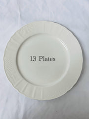 Dinner Plates: Everyday White (22)