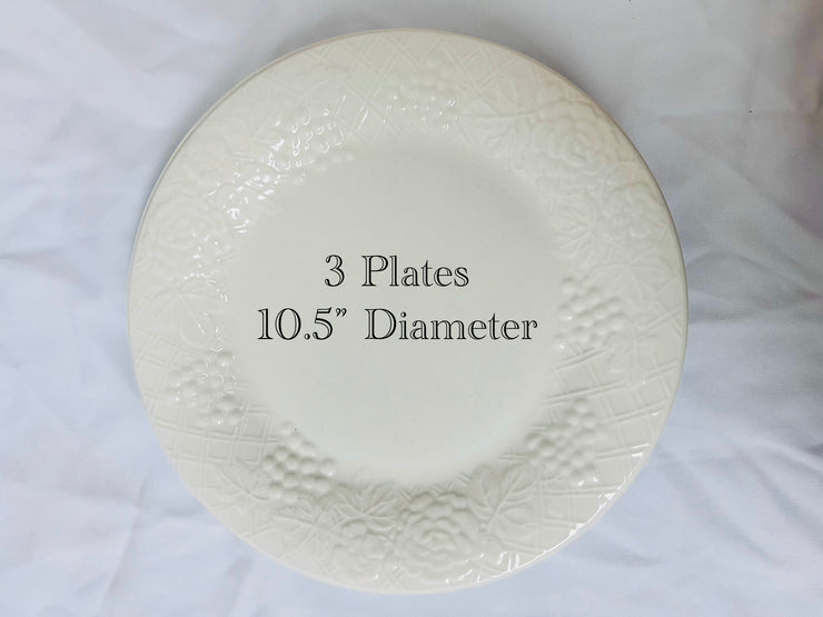 Dinner Plates: Blue Themed Stoneware (20)