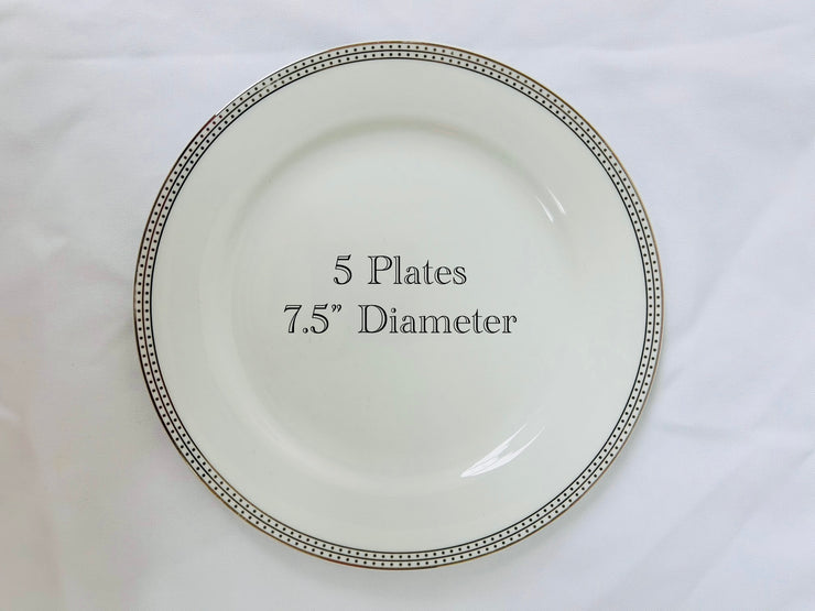 Appetizer Plates: Fine China (25)