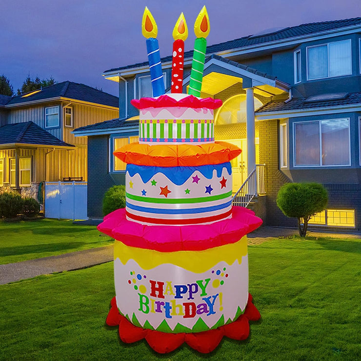 Inflatable Birthday Cake