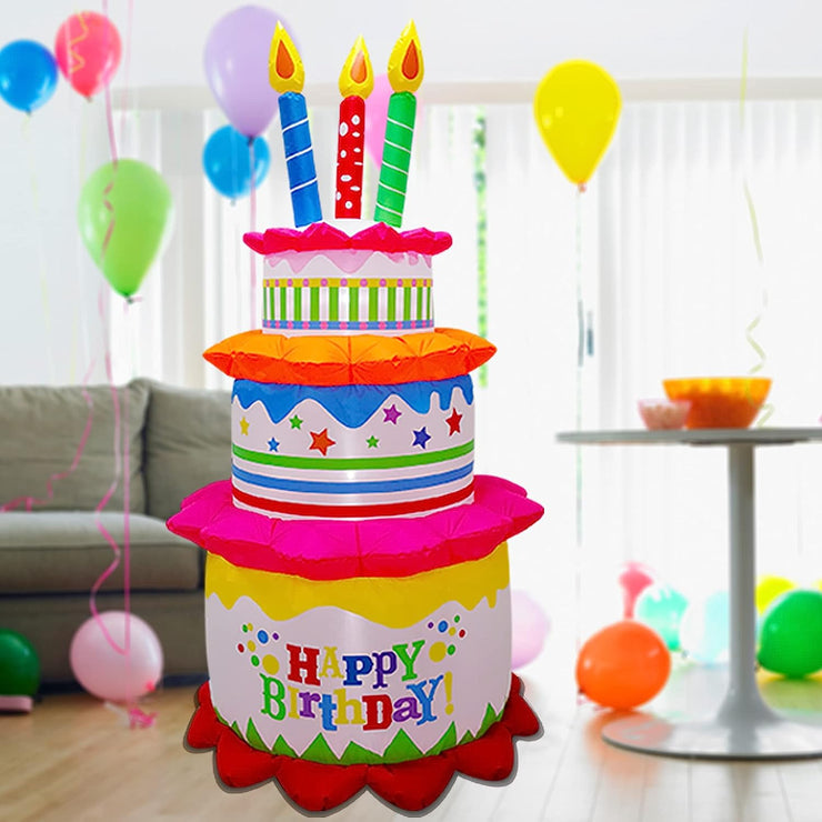 Inflatable Birthday Cake