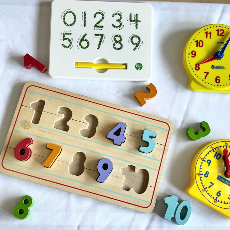 Toybrary Mini: Math & Numbers Themed Toy Box