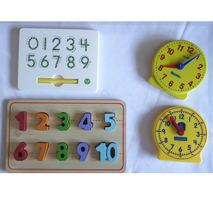 Toybrary Mini: Math & Numbers Themed Toy Box