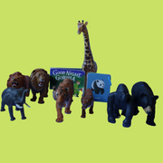Toybrary Standard: Safari Themed Toy Box