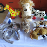 Toybrary Standard: Safari Themed Toy Box
