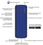 UE Megaboom Waterproof Bluetooth Speaker