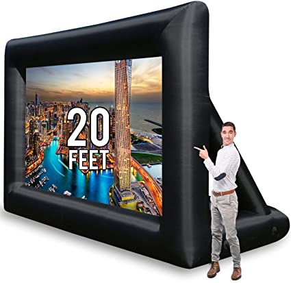 Clueless (20' Inflatable Screen + Epson Projector + Popcorn Machine)