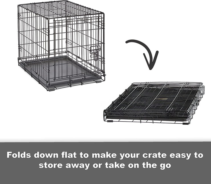 Medium Double Door Dog Crate (36 Inches)