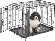 Small Double Door Dog Crate (30 Inches)