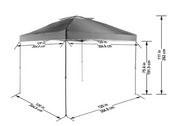 Pop Up Canopy Tent by Everbilt - 10 X 10 Instant Pop Up Canopy Tent