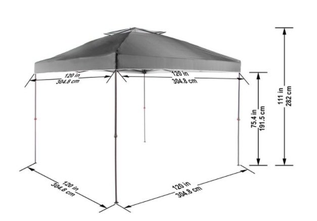 Everbilt 10x10 canopy best sale