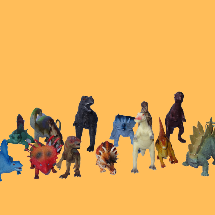 Toybrary Standard: Dinosaur Themed Toy Box