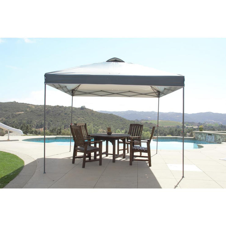 Everbilt 10 x 10 Instant Pop Up Canopy Tent - Heron