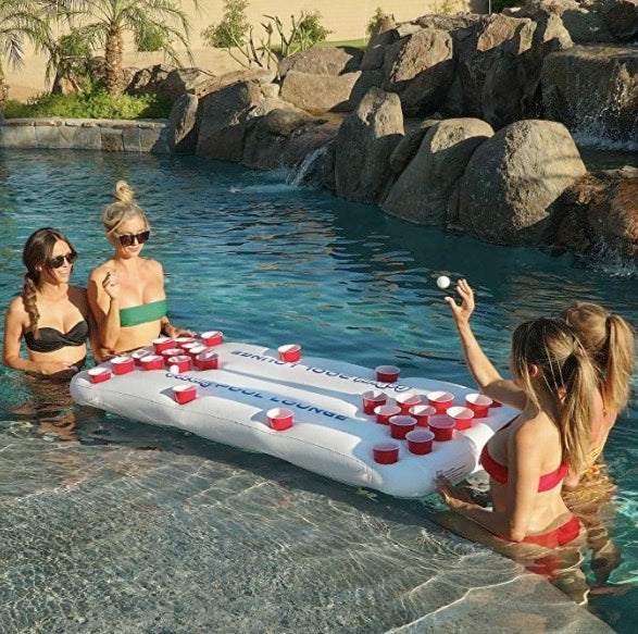 Floating Beer Pong Table